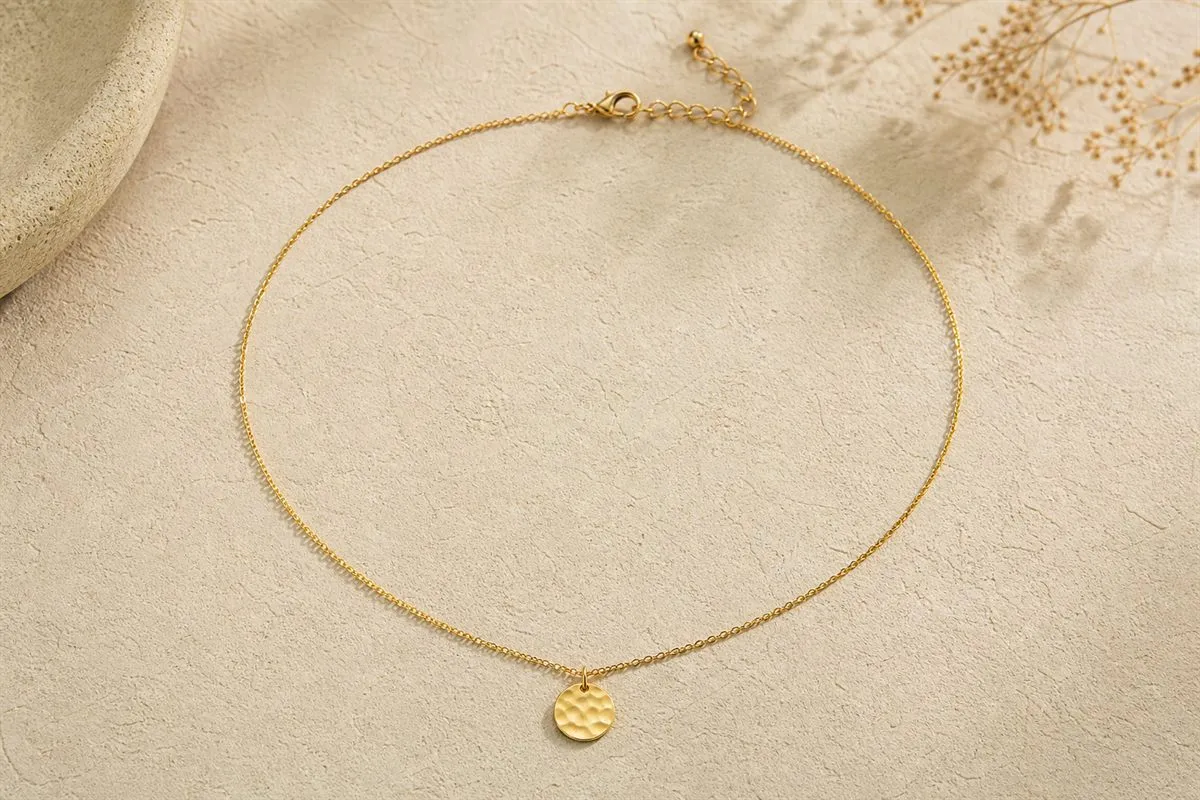 Collier Chaîne Fine Plaqué Or — Serie 18