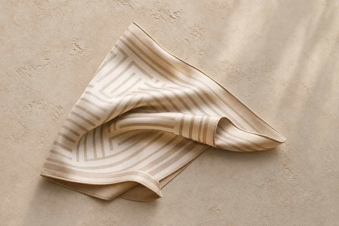 Edition Mini Foulard Carré Soie Touch