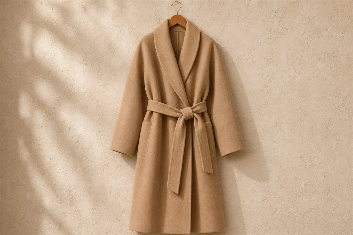 Manteau Peignoir Oversize Ceinturé N°04