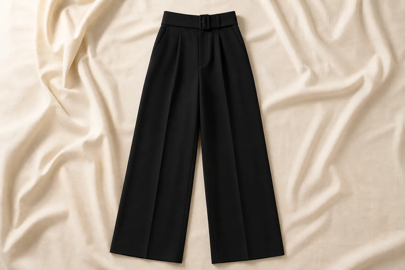 Pantalon Taille Haute Signature